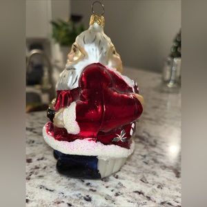 Christopher Radko The Clausses double sided ornament 95-159-0 RETIRED